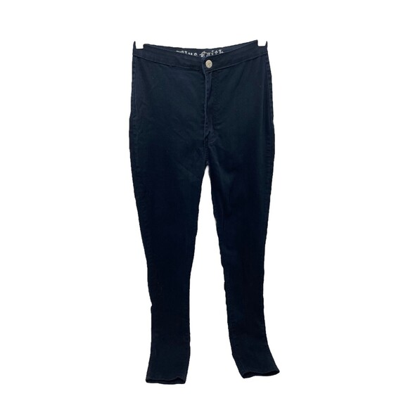 Blue Faith Junior's Pant's Blue Skinny Leg Back Pocket Stretch Size 9 to 10 X 33 - Picture 1 of 5